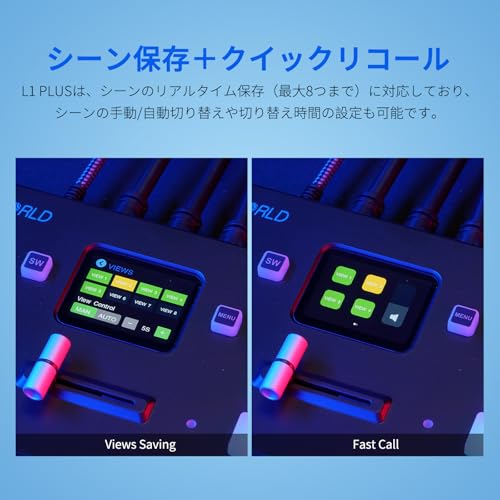 FEELWORLD L1 PLUS マルチカメラビデオスイッチャー の商品画像 4