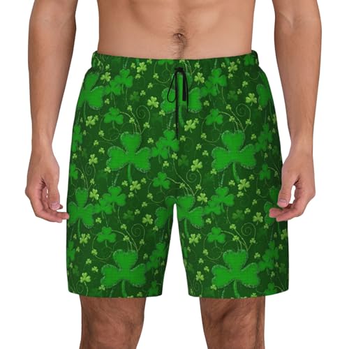 Maillot de bain pour homme avec doublure de compression intégrée et poches pratiques