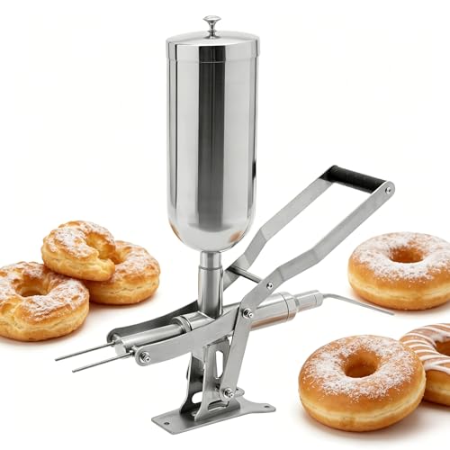 5L Commercial Donut Filler Machine donut machine with 4 Filling Pipes