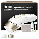 Braun Epilateur Lumiere Pulsee Silk·expert Pro 5 PL5156, Epilation Semi-Définitive, Alternative Au Laser, Mini-Rasoir Visage Et Rasoir Gillette Venus, 2 Têtes Pour Epiler Jambes, Maillot, Corps, Plus