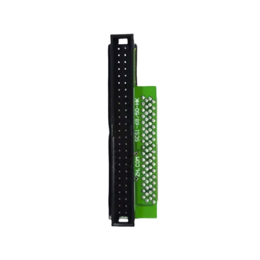 Adaptador Convertidor de Disco Duro SCSI de 68 Pines Macho A 50 Pines Macho, Compatible con Interfaz IDE de 68p A 50p