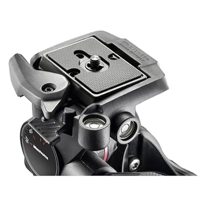 Manfrotto MHXPRO-3WG Geared 3-Way Pan/Tilt Head, Black