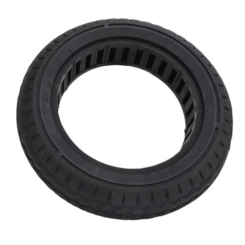 Keenso 10 X 2.5 Anti Slip Rubber Electric Scooter Solid Tire, Pressure Resistant Replacement Solid Wheel for Electric Scooter 10 Inch