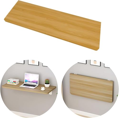 Bureau suspendu informatique et table de pliage murale compacte