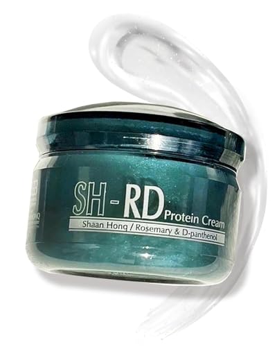 SH-RD Protein Cream for Damaged Hair | Leave-In Conditioner to Restore, Revitalize and Repair Split Ends | Conditioning Cream for All Hair Types - 0.34oz/10ml