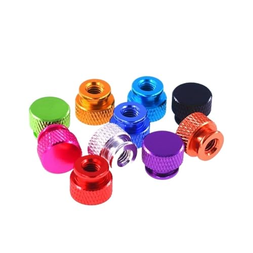 Ozxjw OZXJW Aluminium Rändelmutter 1 Stück