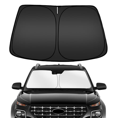 ARISMOTOR Windshield Sun Shade for Hy-undai Venue 2020-2025, Custom Fit Foldable Front Window...