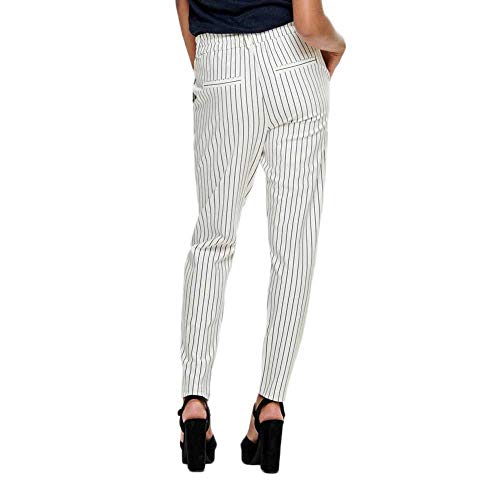 ONLY dames Broek Onlpoptrash Easy Rush Stripe Pnt Noos - Afbeelding 3