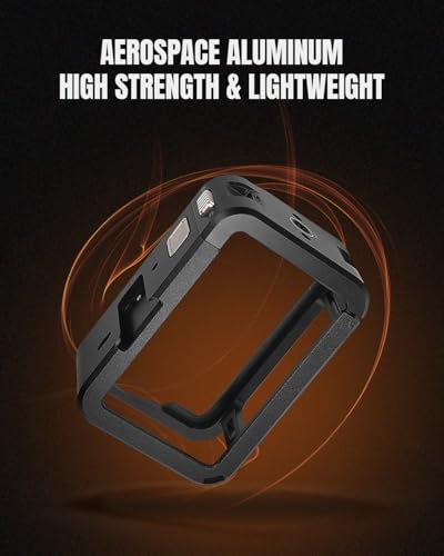 Accessoires DJI Action 6 cage aluminium avec vis un quart et support sabot de flash - 4