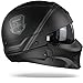 Scorpion NC Casco per Moto, Hombre, Negro/Gris, M