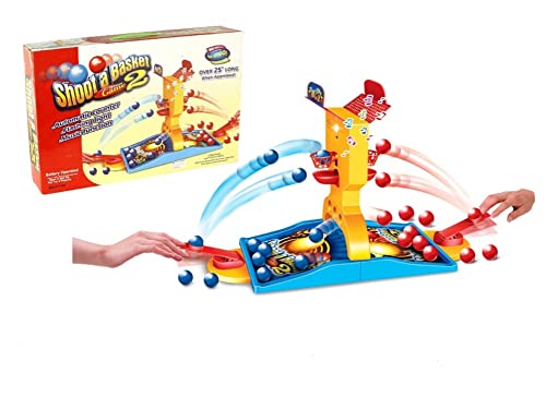 Neo Toys- Jeu de société: Rivalise, Marque et Gagne-Basket Shoot, 21788