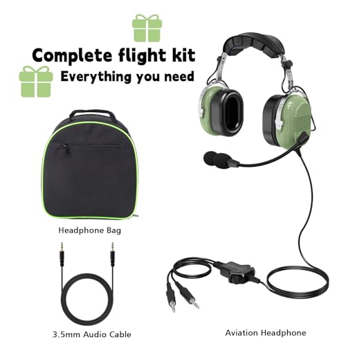 Casque pilote aviation générale pour les navigations du week-end