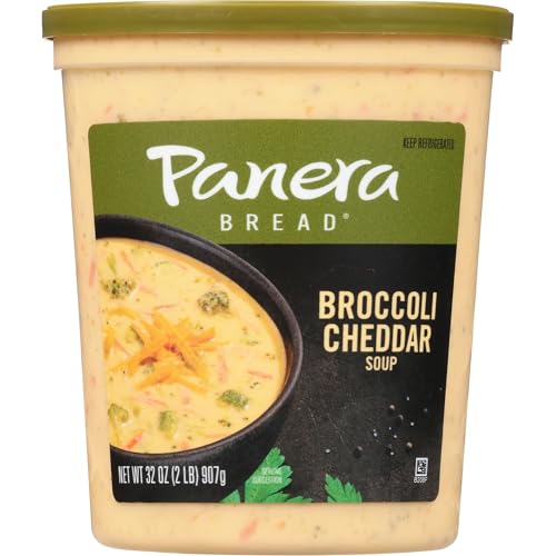 Panera Bread Broccoli Cheddar Soup, 32 OZ Soup Cup