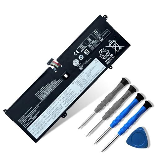 Image of 60Wh L18C4PH0 Laptop Battery Compatible with Lenovo Yoga C940-14 C940-14IIL 81Q9 Series Notebook L18M4PH0 2ICP5 /44 /129-2 7.68V 7820mAh