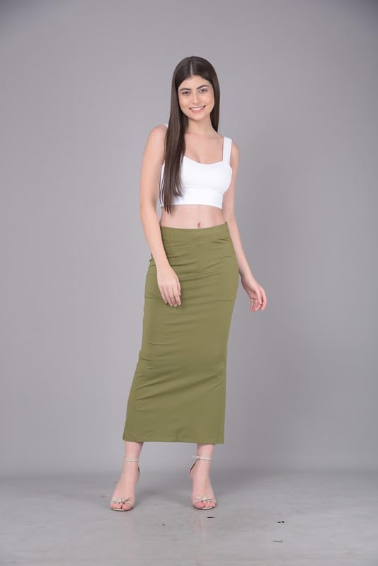 Image of Comfort Lady Women Cotton Blend Saree Shapewear /Saree Shapers Underskirt /Saree Petticoat