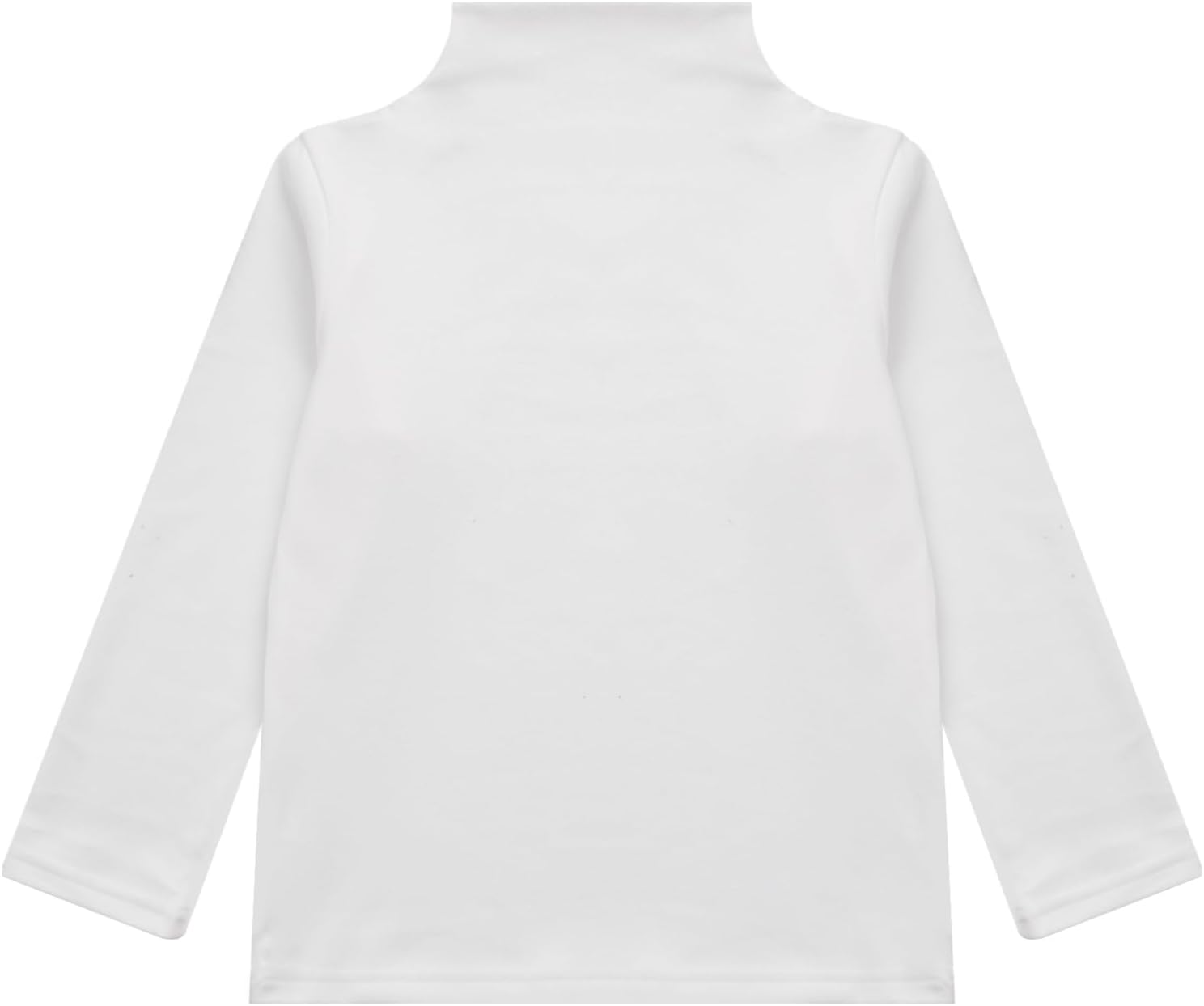 Oyolan Kids Unisex Long Sleeve Thermal Undershirt Tops High Stand Collar Underwear Winter Warm Casual Outerwear