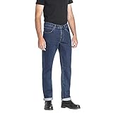 Lee Brooklyn Straight Hombre Pantalones Vaqueros, Dark Stone, 32W / 32L
