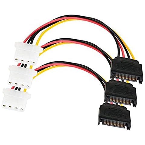 SATA Power Cable Adapter 3 Pack Cover