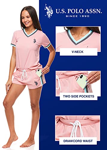 Image of U.S. POLO ASSN. Cotton Pajamas for Women Set