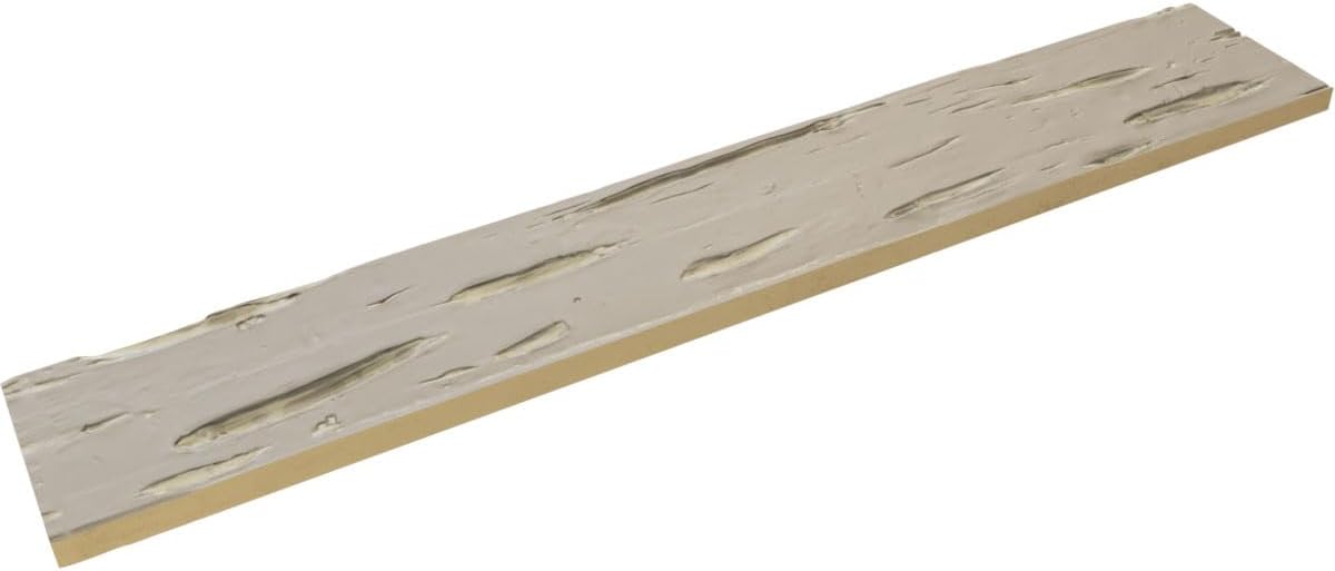 Ekena Millwork BMPCS1C0120X010X072CA 1-Sided Pecky Cypress Endurathane Plank Faux Wood Beams, 6-in. L, Cashmere
