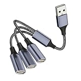 Performances fiables pour tous les appareils : Grâce à la norme USB 2.0, ce répartiteur USB assure un transfert de données rapide jusqu’à 480 Mbps et fournit une alimentation stable de 5V/1,5A, garantissant des connexions fluides pour disques durs, imprimantes et autres accessoires USB.