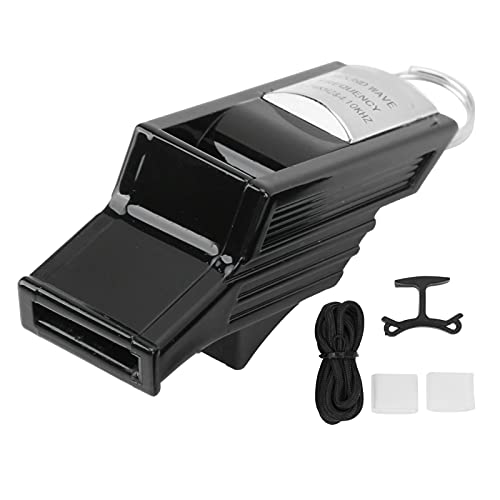 Silbato Profesional para Árbitro Brrnoo Ajustable Negro miniatura 6