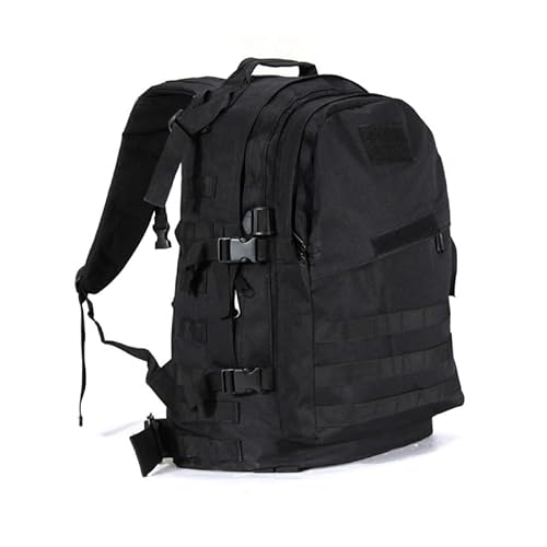 JOLGRDWS 1pc 4 0l 3D Deportes al aire libre táctica escalada moverering mochila for acampar caminata de senderismo mochil (Size : Black)