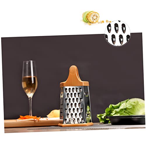 Cortadora y rallador de vegetales y queso acero inoxidable miniatura 6