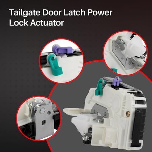 Image of Power Lock Tailgate Door Latch Actuator 4589584AG Replacement Fit for 2007-2017 Jeep Wrangler 2018 Jeep Wrangler JK 3.6L 3.8L 4589584AA 4589584AB 4589584AC 4589584AD 4589584AE 4589584AF