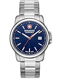 swiss military hanowa herrenuhr multi mission 3 Hands - Date Swiss Military Hanowa Unisex Erwachsene Analog Quarz Uhr mit Edelstahl Armband 06-5230.7.04.003
