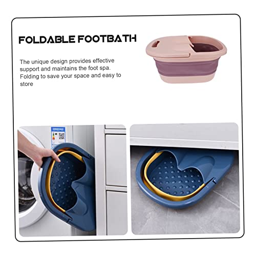Cubeta para baño de pies plegable ORFOFE 40x30x19 cm miniatura 5
