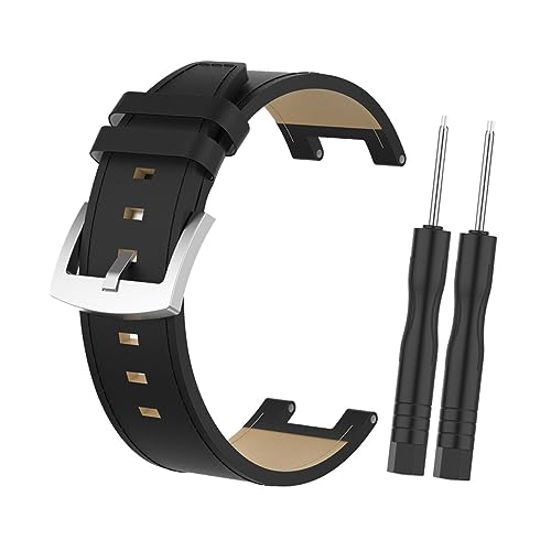 Lurrose 1set Watchband Comfortable Replacement Strap Set Black Easy to Install Wristwatch Accessory