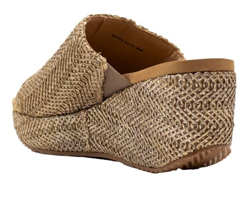 VOLATILE Womens Canteen Metallic Casual Sandals Casual Mid Heel 2-3" - Gold2