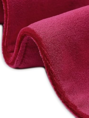 Image of Allegra K Women's Long Sleeve Velvet Shrug Cocktail Party Open Front Cropped Bolero Cardigan Top