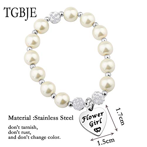 TGBJE Wedding Party Gift Gift for Bridesmaid Pearl Bracelet Jewelry2