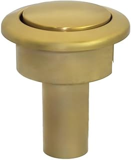 DAZZLEEX Bouton poussoir pour réservoir d'eau de toilette Siamp 33 A - Bouton poussoir de chasse d'eau de rechange (A)