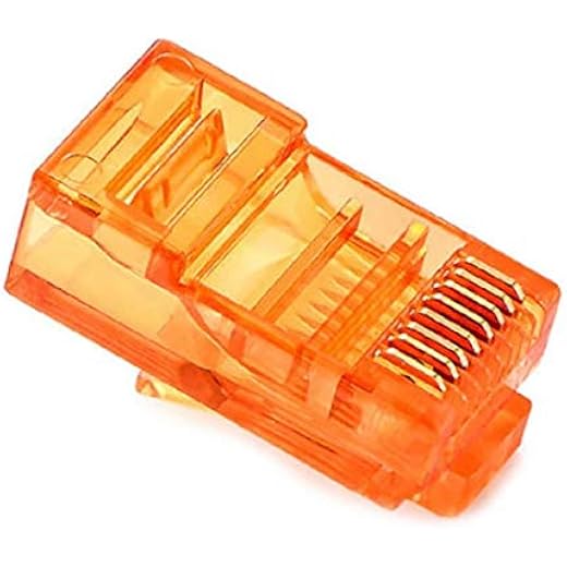 Eatech RJ45 Cable Cat 6 Modular Plug Pack of 10