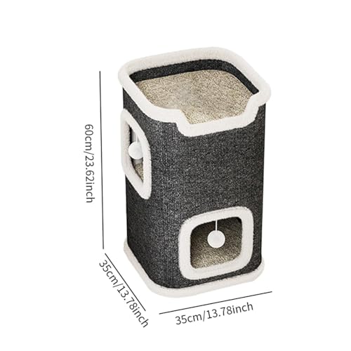 Rascador para gato de sisal natural y protector de muebles premium 3
