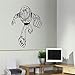 Toy Story Etiqueta De Transferencia De Arte De Pared De Zumbido Personalizada Aplique Etiqueta De Pared De Dibujos Animados De Dormitorio Infantil Lindo