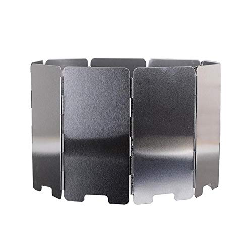 Mintice 9 Plaat Opvouwbare Brander Voorruit Camping Opvouwbare Kachel Voorruit Outdoor Aluminium Gasfornuis Windscherm Picknick Gas Kachel Voorruit voor BBQ Koken Wandelen - Image 7