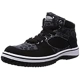 [キタ] 安全靴 作業靴 メガセーフティ キャンバスアッパーミドルカットタイプ MG-5590 レオパルド 23.0 cm 3E