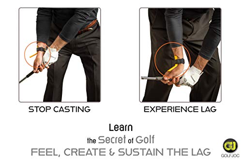 Golf Swing Training Aids - Golf Swing Lag Trainer And Golf Flat Wrist Trainer For Chipping, Slice And Full Swing #TOP3