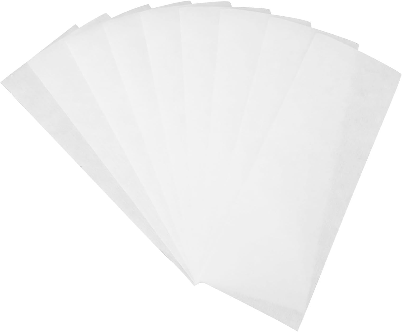 200pcs White Disposable Body Wax Strips Thick Hair Removal Paper for Face, Legs, Arms – Depilatory Epilating Strips Suitable for Women’s Hair Removal