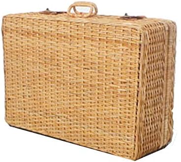 Amazon ラタントランクバスケット 大容量 Lサイズ バスケット トランク 旅行かばん カゴバッグ カゴ ラタン Gk722mer かご バスケット オンライン通販