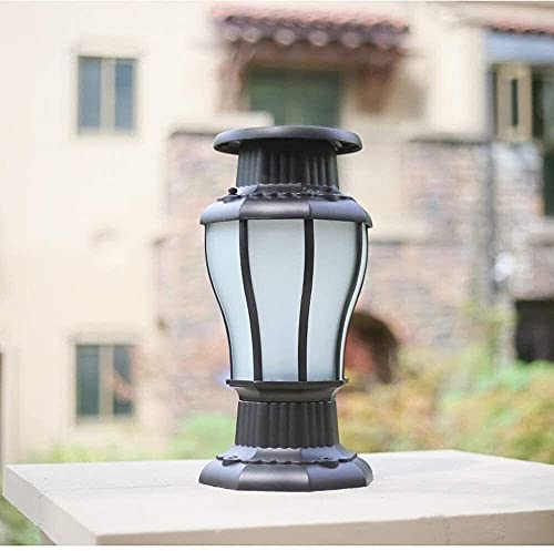 Lumière pilier extérieur pour sécuriser efficacement les allées sombres du jardin