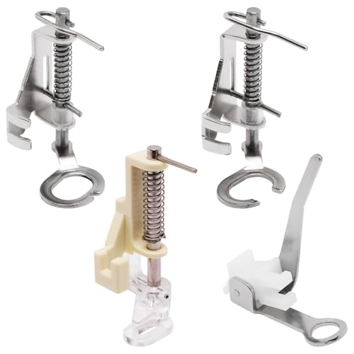 Juego de 4 piezas de prensatelas para costura miniatura 1