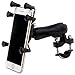 SUNSEATON Support Telephone Moto, Universel Moto/vélo/Scooter Guidon Support Téléphone avec Rotation à 360 ° pour Huawei, Samsung Galaxy (Tous Les Smartphones de 4 à 6 Pouces)