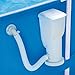 Funsicle SkimmerPlus 1000 GPH 2-in-1 Filter Pump and Skimmer System with Clamps and 1.5