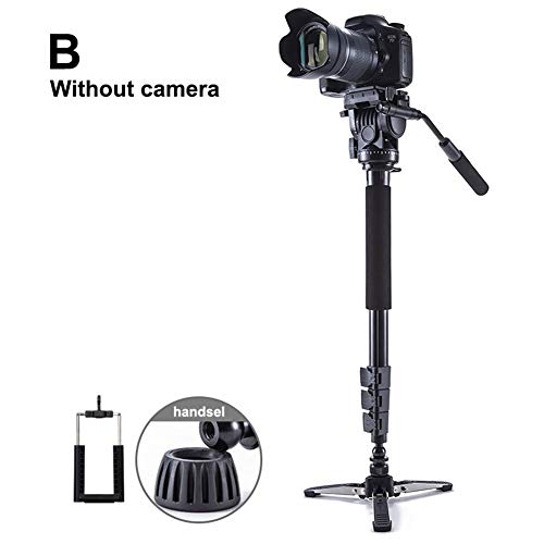 Telescopic Camera Monopod Kit for DSLR Video Cameras Camcorders Video Tripod Aluminum Alloy