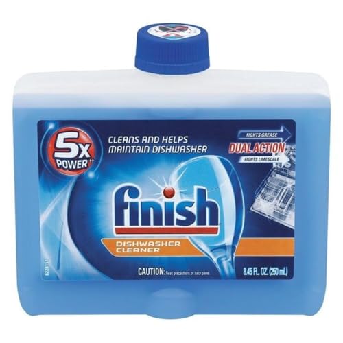 Dishwasher Cleaner, Fresh Scent, 8.45 oz Bottle, 6/Carton